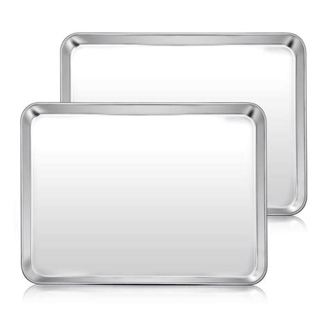 large stainless steel baking sheet